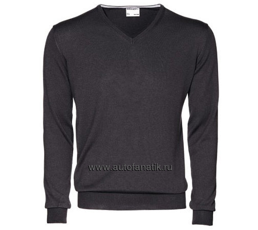 Мужской вязаный пуловер Porsche Men's Knitted Pullover, Grey WAP77600S0B