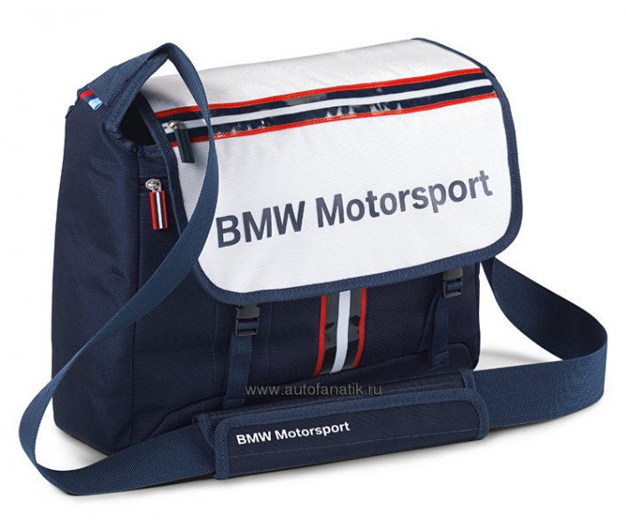 bmw motorsport messenger bag