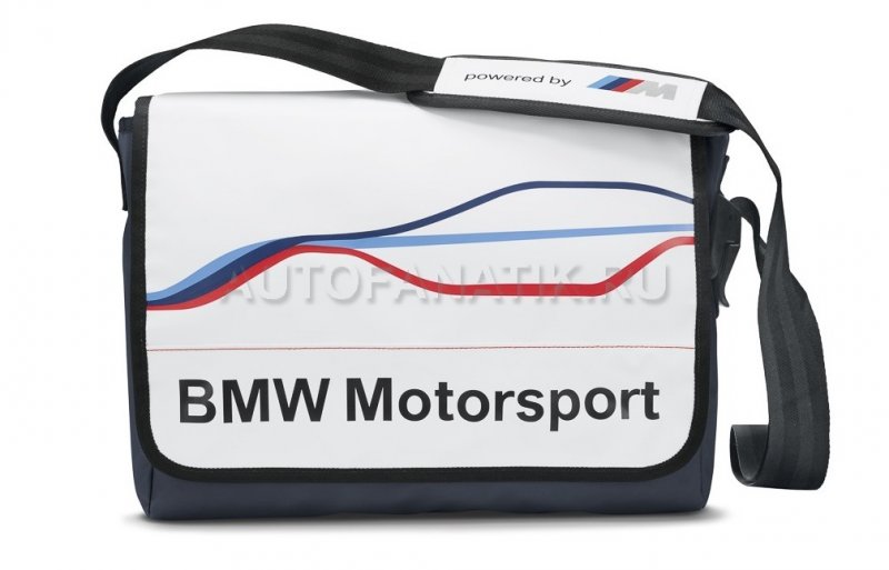 bmw motorsport messenger bag