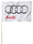 Маленький флаг Audi, размер 90 x 60 см.
