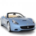 Ferrari California with open roof, a handmade model at 1/8th Scale