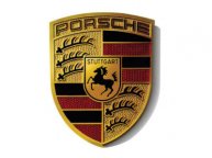 Наклейка герб Porsche XL