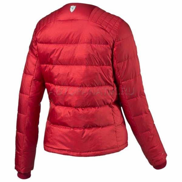 ferrari red puffer jacket