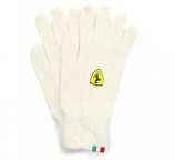 Вязаные перчатки Ferrari