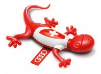 Ароматизатор Audi Gecko, версия для Швейцарии