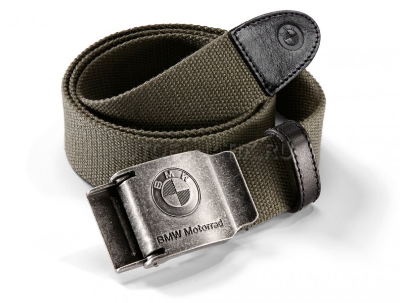 Текстильный ремень BMW Motorrad Canvas Belt, Grey 76898352973