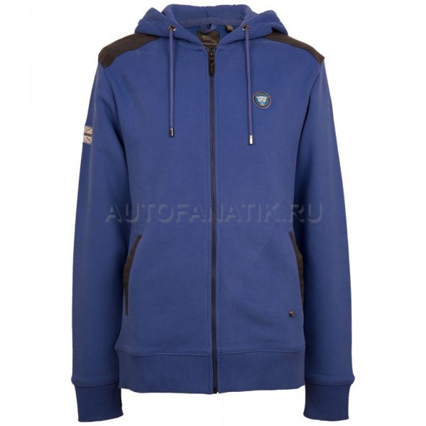Мужская толстовка с капюшоном Jaguar Men's Growler Graphic Full Zip Hoodie, Blue JCHM319BLB
