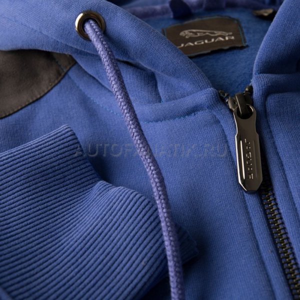 Мужская толстовка с капюшоном Jaguar Men's Growler Graphic Full Zip Hoodie, Blue JCHM319BLB