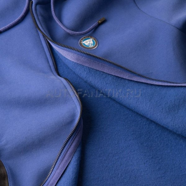 Мужская толстовка с капюшоном Jaguar Men's Growler Graphic Full Zip Hoodie, Blue JCHM319BLB