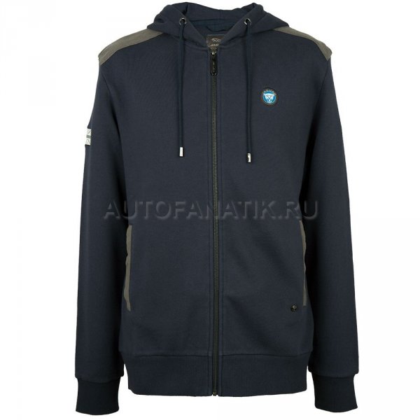 Мужская толстовка с капюшоном Jaguar Men's Growler Graphic Full Zip Hoodie, Navy JDHM952NVB