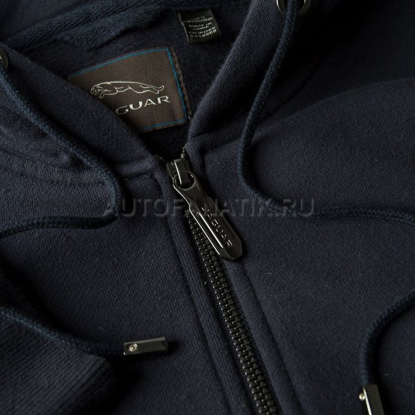 Мужская толстовка с капюшоном Jaguar Men's Growler Graphic Full Zip Hoodie, Navy JDHM952NVB