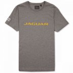 Мужская футболка Jaguar, серый/желтый