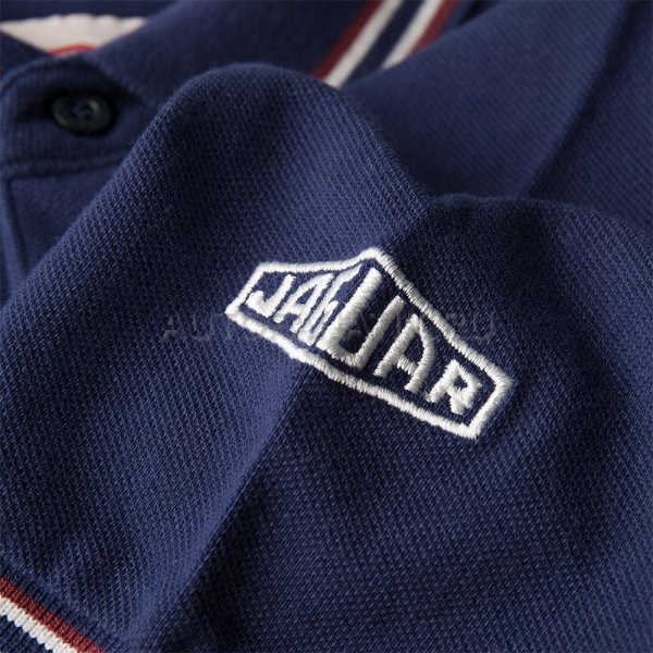 Мужская рубашка-поло Jaguar Men's Heritage Polo Shirt, Navy JDPM703NVB