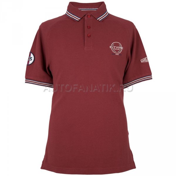 Мужская рубашка-поло Jaguar Men's Heritage Polo Shirt, Red JDPM703RDB