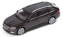 Модель Skoda Superb Combi III, коричневый