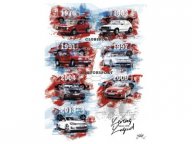 Памятный юбилейный плакат Volkswagen GTI