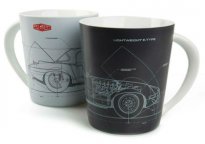 Набор из двух кофейных чашек Jaguar E-Type