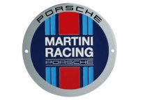 Эмблема на радиатор Porsche Martini Racing