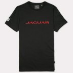 Мужская футболка Jaguar, черный/красный