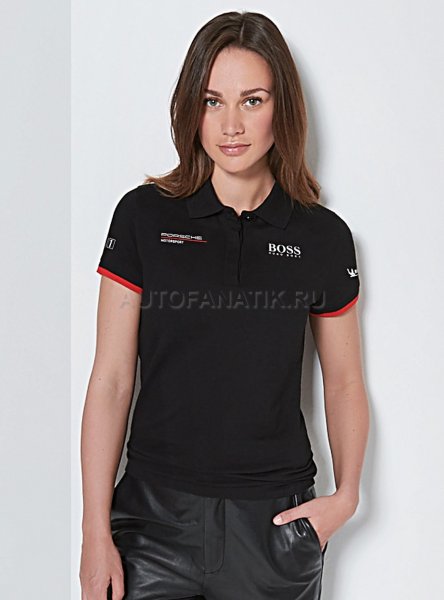 hugo boss women's polo shirt