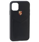 Кожаный чехол Porsche для iPhone 11