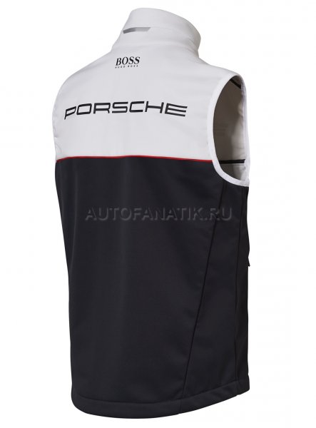 Жилет унисекс Porsche Softshell Gilet – Motorsport Replica WAP4370XS0L0MS