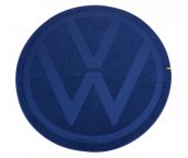 Круглое полотенце VW, диаметр 140 см.