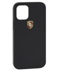 Кожаный чехол Porsche для iPhone 12 Pro