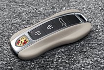 Цветной кожаный корпус ключа Porsche