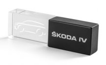 Флешка Skoda iV, объем памяти 32 Гб.