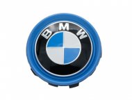 Крышка ступицы BMW синяя окантовка EV