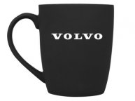 Кружка Volvo, черная, емкость 360 мл.