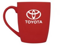 Фарфоровая кружка Toyota, 360 мл.