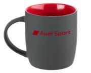 Фарфоровая кружка Audi Sport, емкость 350 мл.