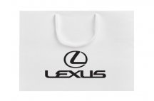 Бум. подарочный пакет Lexus: 23 х 17 х 10 см.