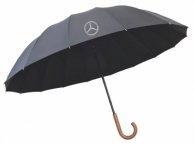 Зонт-трость Mercedes, деревянная ручка