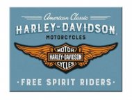 Магнит Harley-Davidson, 6х8 см.