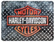 Металлическая пластина Harley-Davidson, 15х20 см.