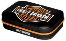 Коробка Harley-Davidson, металл, 4х6х1,6 см.
