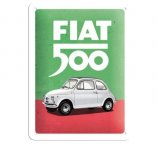Металлическая пластина Fiat, разм. 15 x 20 см.