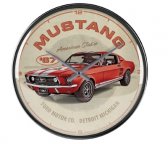 Настенные часы Ford Mustang GT 1967 Red