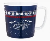 Новогодняя кружка Porsche