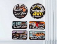 Набор вышитых патчей TANK 300