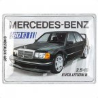 Металлическая пластина Mercedes-Benz, 30 х 40 см.