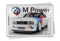 Металлическая открытка BMW, 10 х 14 см.