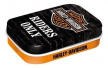 Коробка Harley-Davidson, металл, 4х6х1,6 см.