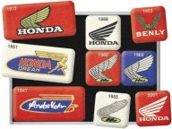 Набор магнитов Honda Motorcycles