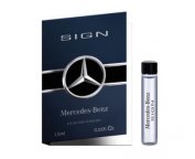 Муж. туал. вода Mercedes Sign, пробник 1,5 мл.