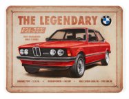 Металлическая пластина BMW, разм. 15 x 20 см.