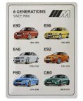Металлическая пластина BMW, разм. 30 x 40 см.